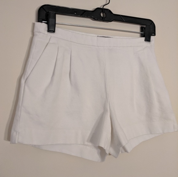 JCrew Cotton Pleated Shorts - Picture 2 of 6